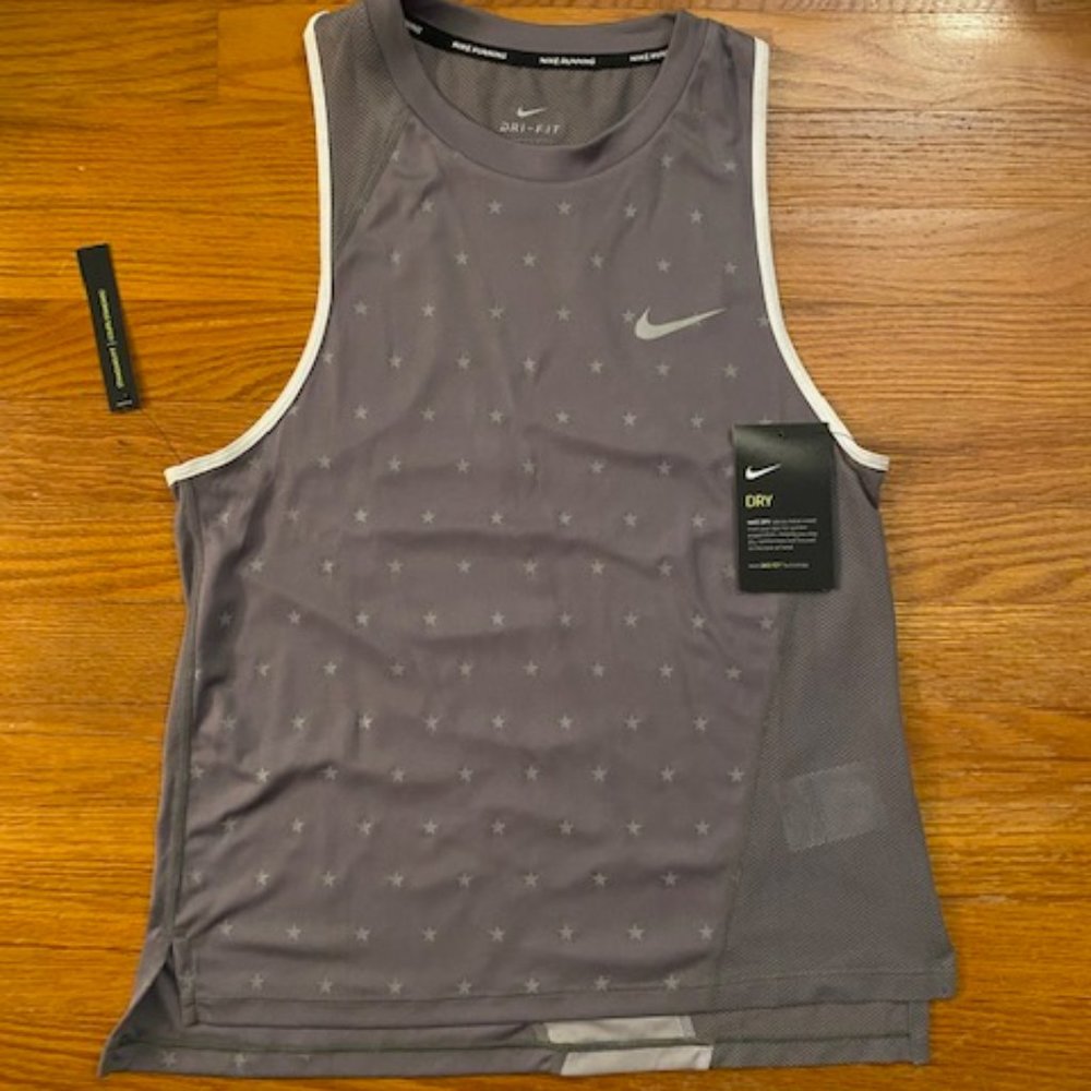 Nike tank top dri-fit running NWT women's size small